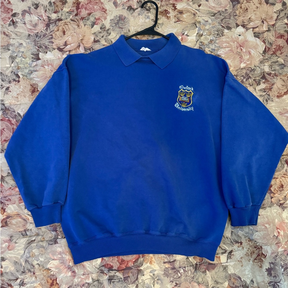 Oxford University Collared Long Sleeve